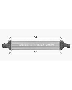 AVA QUALITY COOLING AI4436 - Intercooler