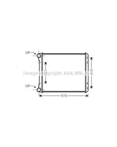 AVA QUALITY COOLING AIA2220 - Radiatore, Raffreddamento motore
