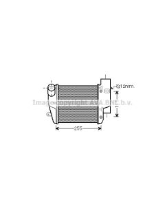 AVA QUALITY COOLING AIA4302 - Intercooler