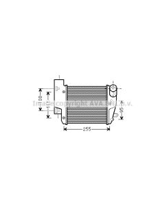 AVA QUALITY COOLING AIA4304 - Intercooler