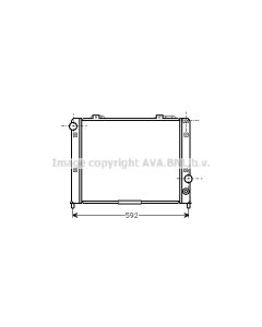 AVA QUALITY COOLING ALA2053 - Radiatore, Raffreddamento motore