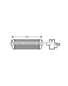 AVA QUALITY COOLING FDA4443 - Intercooler
