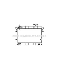 AVA QUALITY COOLING FT2017 - Radiatore, Raffreddamento motore