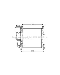 AVA QUALITY COOLING FT2057 - Radiatore, Raffreddamento motore