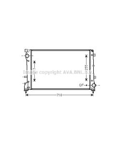 AVA QUALITY COOLING FT2390 - Radiatore, Raffreddamento motore