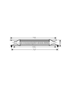 AVA QUALITY COOLING FT4320 - Intercooler