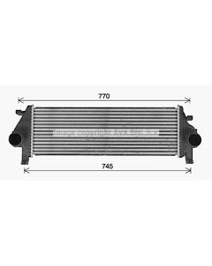 AVA QUALITY COOLING JE4083 - Intercooler