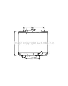 AVA QUALITY COOLING MT2156 - Radiatore, Raffreddamento motore