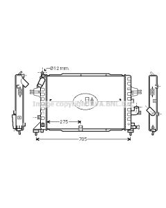 AVA QUALITY COOLING OLA2364 - Radiatore, Raffreddamento motore