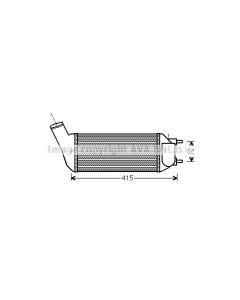AVA QUALITY COOLING PEA4341 - Intercooler