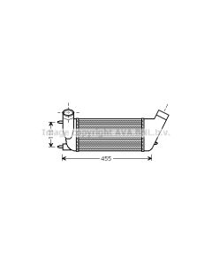 AVA QUALITY COOLING PEA4347 - Intercooler