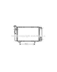 AVA QUALITY COOLING RT2009 - Radiatore, Raffreddamento motore