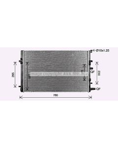 AVA QUALITY COOLING RT2682 - Radiatore, Raffreddamento motore