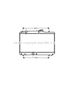 AVA QUALITY COOLING SZA2035 - Radiatore, Raffreddamento motore