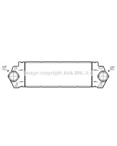AVA QUALITY COOLING VNA4233 - Intercooler