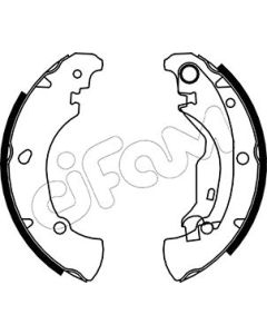 CIFAM 153076 - Kit ganasce freno