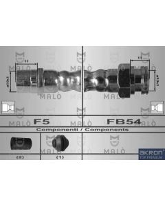 AKRON-MALÒ 80258 - Flessibile del freno