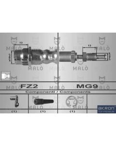 AKRON-MALÒ 80349 - Flessibile del freno