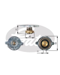 GATES RC110 - Tappo, radiatore
