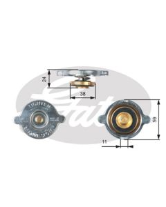 GATES RC119 - Tappo, radiatore