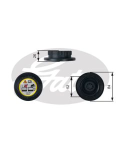 GATES RC246 - Tappo, serbatoio refrigerante