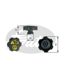 GATES RC249 - Tappo, serbatoio refrigerante
