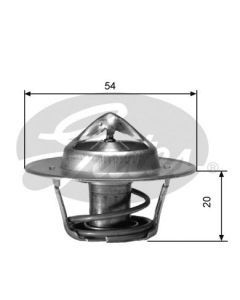 GATES TH00182G4 - Termostato, Refrigerante