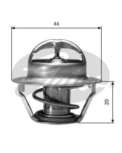 GATES TH03088G1 - Termostato, Refrigerante