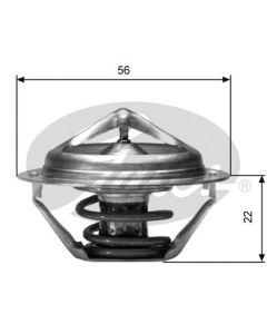 GATES TH06182G1 - Termostato, Refrigerante