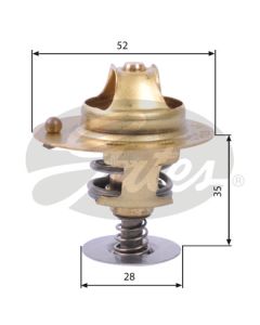 GATES TH14178G1 - Termostato, Refrigerante