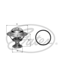 GATES TH31482G1 - Termostato, Refrigerante