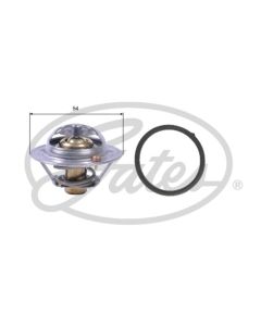 GATES TH41782G1 - Termostato, Refrigerante