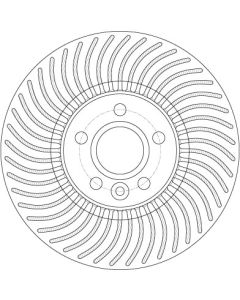 TRW DF6185S - Discofreno