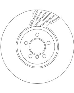 TRW DF6613S - Discofreno