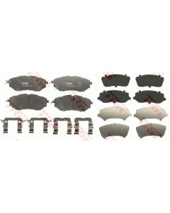 TRW GDB3372 - Kit pastiglie freno, Freno a disco