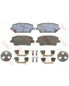 TRW GDB3407 - Kit pastiglie freno, Freno a disco