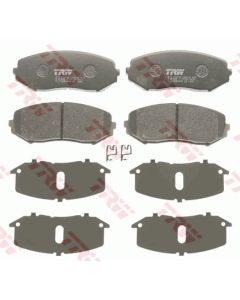 TRW GDB3443 - Kit pastiglie freno, Freno a disco