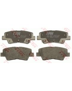 TRW GDB3537 - Kit pastiglie freno, Freno a disco