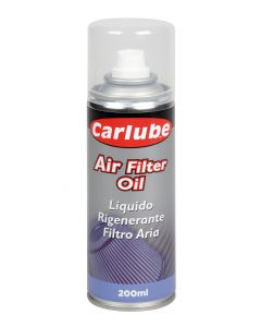 CARLUBE - Liquido rigenerante filtro aria - 200 ml