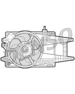 DENSO DER09040 - Ventola, Raffreddamento motore