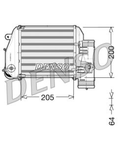 DENSO DIT02024 - Intercooler