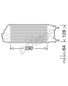 DENSO DIT09115 - Intercooler
