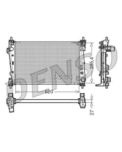 DENSO DRM01006 - Radiatore, Raffreddamento motore
