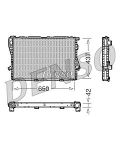 DENSO DRM05068 - Radiatore, Raffreddamento motore