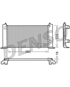 DENSO DRM09120 - Radiatore, Raffreddamento motore