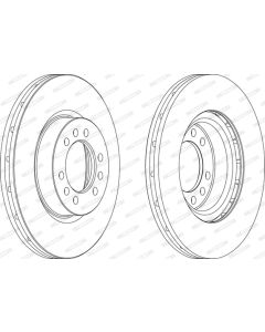 FERODO FCR235A - Discofreno
