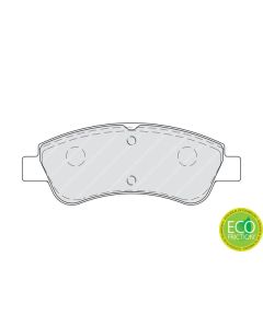 FERODO FDB4066 - Kit pastiglie freno, Freno a disco