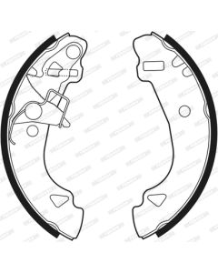 FERODO FSB527 - Kit ganasce freno