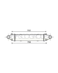 PRASCO ME029N001 - Intercooler