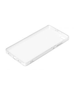 LAMPA - Clear Cover, cover trasparente rigida con cornice in gomma - Huawei P8 Lite